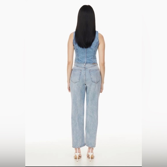 Denim forum The Joni High Rise loose fit high rise, Length 32" Size 28 - Picture 3 of 15